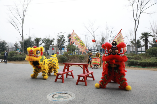 開工大吉 | 舞獅歡慶開門紅，中原工業設計城虎年再出發!